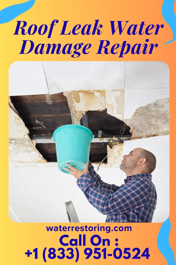 Roof Leak Water Damage Repair in Kettering, MD